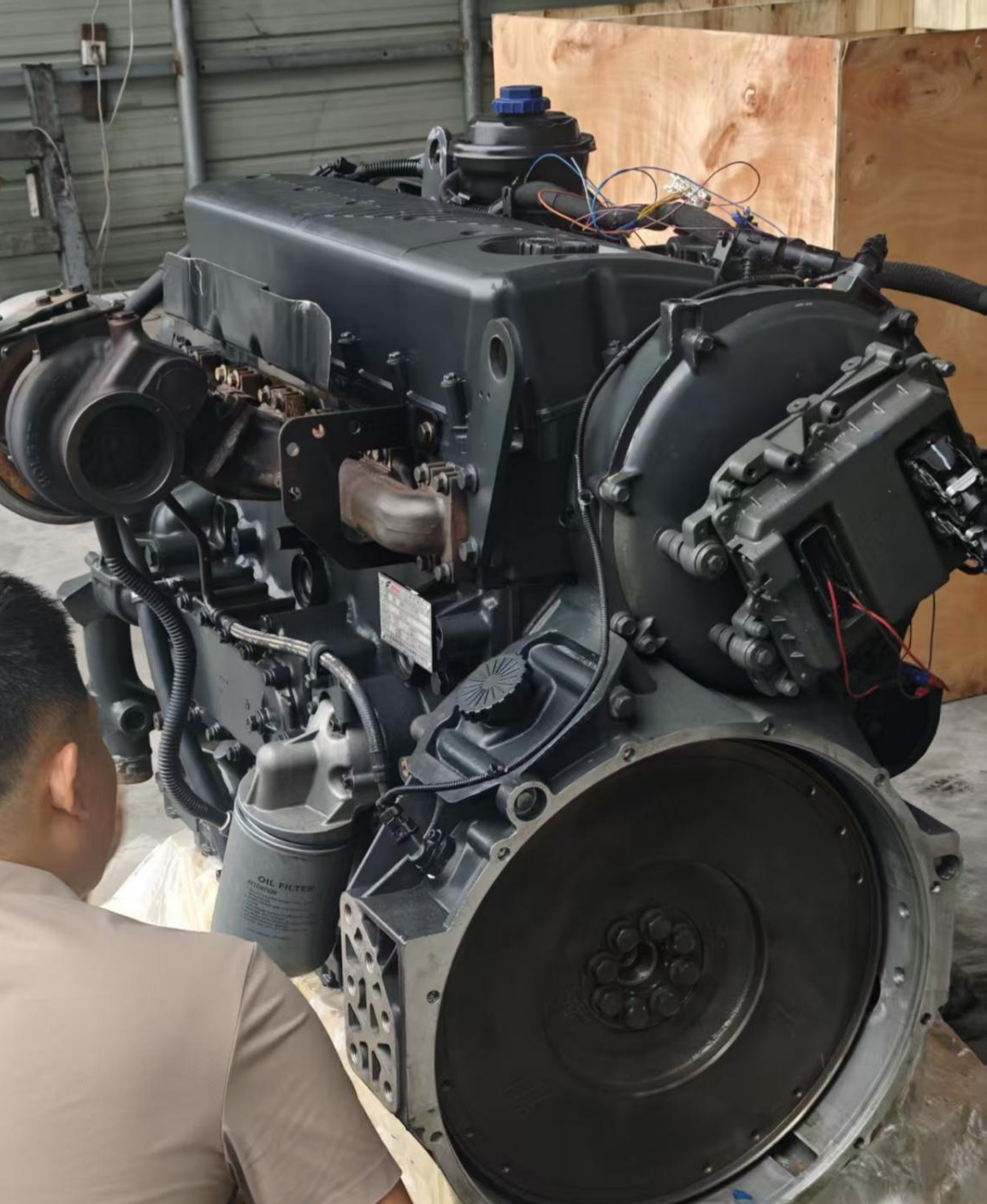 Ang Peruvian Customer ay Bumili ng SFH Original Factory Stock Engines, On-Site Test Run na Perpektong Pasado