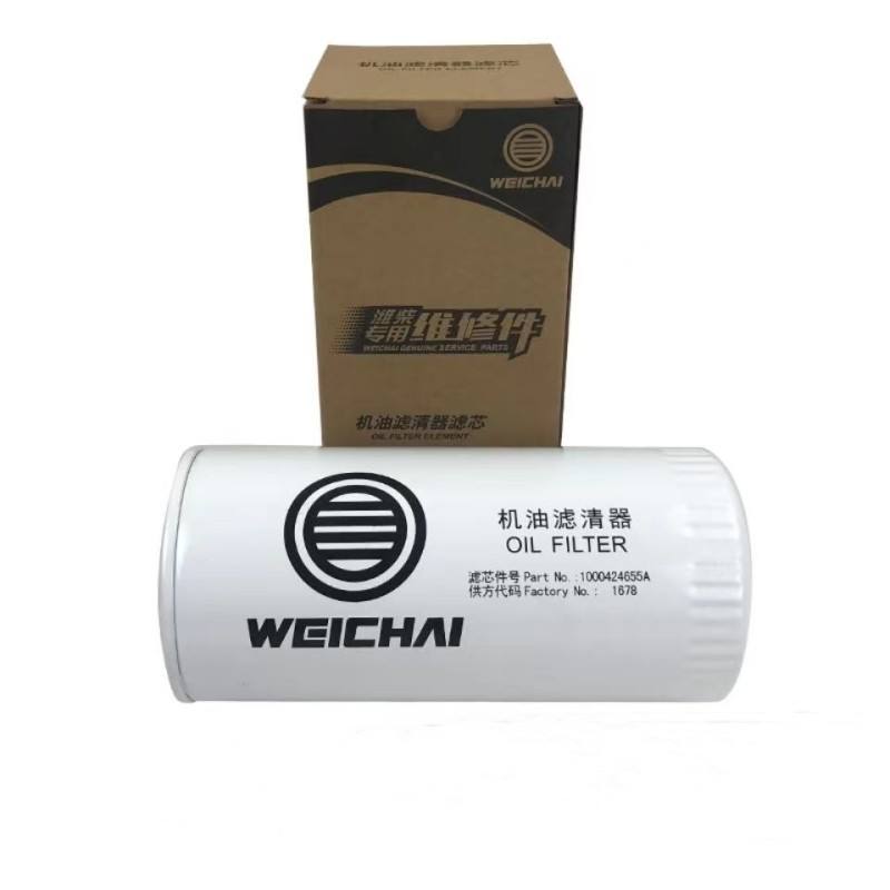 FAW at Shacman Heavy Truck Diesel Engine Oil Filter 1000424655 1000424655A